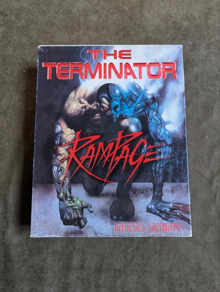 Terminator Rampage big box pc game CIB, Spelcomputers en Games, Games | Pc, Gebruikt, Shooter, 1 speler, Vanaf 16 jaar, Ophalen of Verzenden