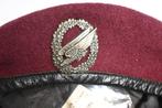 bundeswehr fallschirmjäger airborne para baret duitsland, Ophalen of Verzenden, Landmacht, Duitsland, Helm of Baret