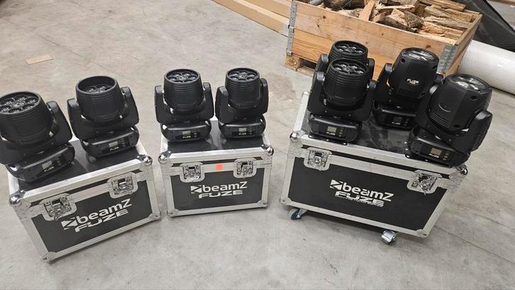 BeamZ Fuze 75B en 610z zoomMoving Heads - Zo goed als nieuw!, Muziek en Instrumenten, Licht en Laser, Zo goed als nieuw, Licht