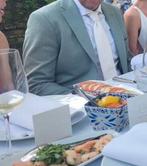 Stropdas met pochette, Ophalen of Verzenden, Zo goed als nieuw, Wit