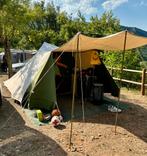 Bungalowtent, Ophalen, Gebruikt