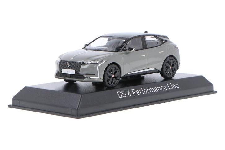 Citroen DS 4 2021 Lacquered Grijs Schaal 1:43 Norev 170044, Hobby en Vrije tijd, Modelauto's | 1:43, Nieuw, Auto, Norev, Ophalen of Verzenden