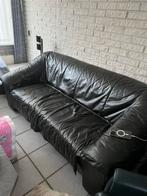 Leren bank, Ophalen, Gebruikt, 150 tot 200 cm, Driepersoons