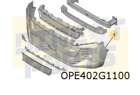 Opel Vivaro C (5/24-) (K0) voorbumper onder (bij PDC) (te sp, Auto-onderdelen, Carrosserie en Plaatwerk, Bumper, Opel, Voor, Nieuw