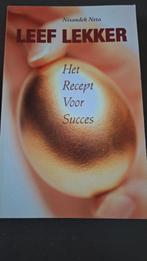 Leef lekker, het recept voor succes; Nissandeh Neta, Ophalen of Verzenden, Nieuw
