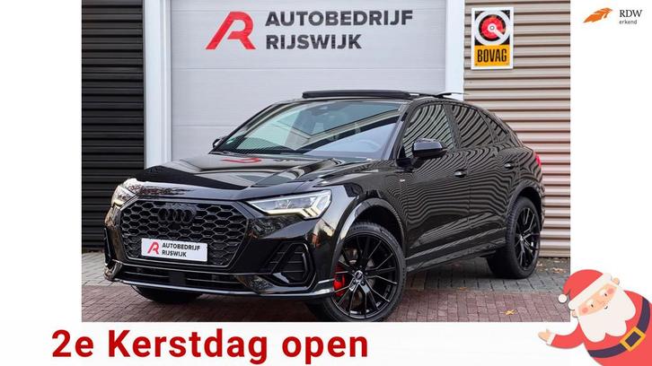 Audi Q3 Sportback 45 TFSI e S Edition Pano/Matrix/Blindspot/, Auto's, Audi, Bedrijf, Te koop, Q3, ABS, Airbags, Airconditioning