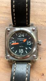 Chotovelli Torino TS07-18 horloge, Overige merken, Polshorloge, Ophalen of Verzenden, Leer