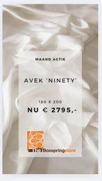 Avek Ninety best geteste boxspring!, Ophalen, 180 cm, 200 cm, Stof