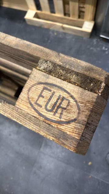 1x Europallet - Euro pallet - pallet hout beschikbaar voor biedingen