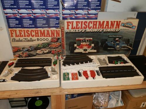 Racebaan Fleischmann auto rallye 8000,Rallye monte carlo 301, Kinderen en Baby's, Speelgoed | Racebanen, Gebruikt, Racebaan, Elektrisch