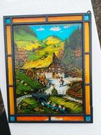 Glas in lood raamhanger raam hanger, Antiek en Kunst, Ophalen of Verzenden