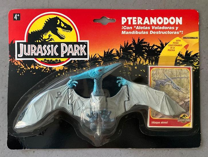 Jurassic Park  - Pteranodon  No. 7 - Kenner 1993 - Spaans, Verzamelen, Speelgoed, Nieuw, Ophalen of Verzenden