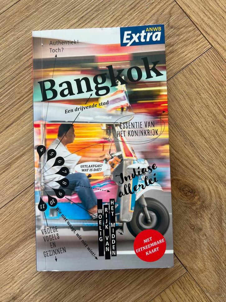 ANWB Extra Bangkok Reisgids, Boeken, Reisgidsen, Zo goed als nieuw, Reisgids of -boek, Azië, ANWB, Ophalen of Verzenden