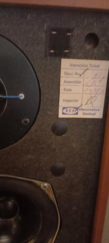 Kef Caprice mk 1 SP1043 ZELDZAAM beschikbaar voor biedingen