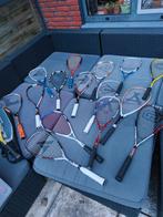 Squashrackets diverse merken, Gebruikt, Met hoes, Ophalen of Verzenden, Dunlop, Saxon, Head, Prince, Artengo, Karakal