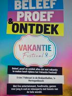 2 kaarten vakantie festival, Twee personen