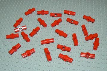 L670 Technic connector rood #2 25 st. beschikbaar voor biedingen