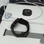 Apple Watch Ultra 2 zwart Milanese /kras vrij /100% batt /ga, Apple, Zo goed als nieuw, Support@apple.com, Apple Park Way, Cupertino, California