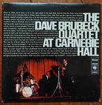 Dave Brubeck - At Carnegie Hall, Cd's en Dvd's, Vinyl | Jazz en Blues, 1960 tot 1980, Ophalen of Verzenden, Zo goed als nieuw