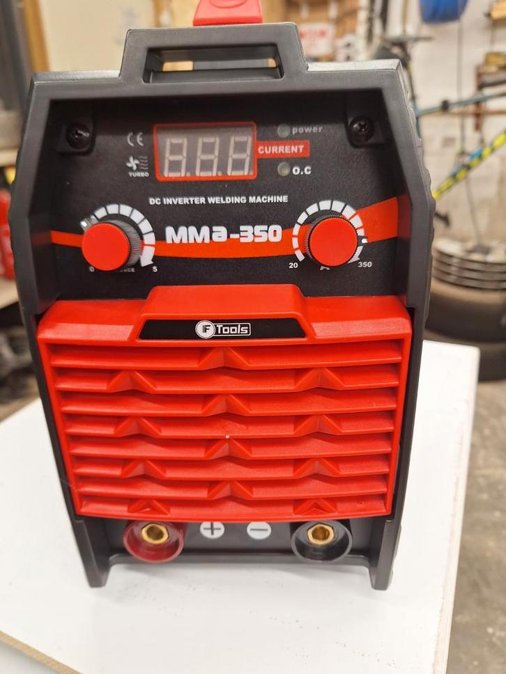 F-Tools MMA-350 Inverter Lasmachine - Nieuwstaat, Doe-het-zelf en Verbouw, Gereedschap | Lasapparaten, Nieuw, Inverter, 250 ampère of meer