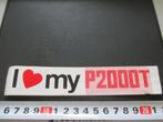 sticker I LOVE MY P2000T - philips computer, Ophalen, Zo goed als nieuw