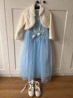 Mooie feestjurk met bolero en ivory glitter schoenen, Ophalen of Verzenden, Zo goed als nieuw, Meisje, Overige typen