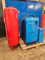 Hydrovane schroefcompressor set - 660 l/min - zeer stil!, Doe-het-zelf en Verbouw, Compressors, Ophalen of Verzenden, 10 bar of meer