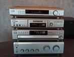 Sony set TA-FE530R CDP-CE345 MDS-JE640 ST-SE520 en speakers, Ophalen, Gebruikt, Cd-speler, Losse componenten