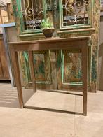 Vintage teakhouten sidetable/bijzettafel, Ophalen of Verzenden