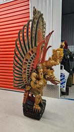 te koop . grote hele oude garuda., Antiek en Kunst, Kunst | Beelden en Houtsnijwerken, Ophalen