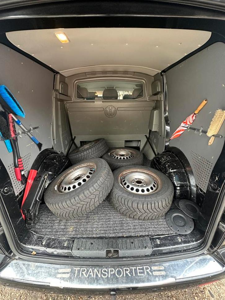VW TRANSPORTER T5 T6 WINTERSET MICHELIN BANDEN + VELGEN, Auto-onderdelen, Banden en Velgen, Band(en), Winterbanden, 16 inch, 205 mm