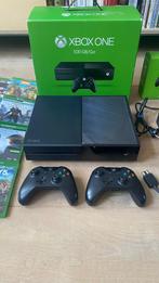 Xbox One 500 GB Compleet, 500 GB, Xbox One, Met 2 controllers, Ophalen of Verzenden