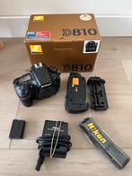 Nikon d810 body met batterijgrip 13k, Ophalen of Verzenden, Zo goed als nieuw, Nikon, Geen optische zoom