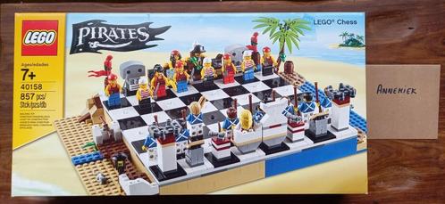 LEGO 40158 Piratenschaakset, Kinderen en Baby's, Speelgoed | Duplo en Lego, Nieuw, Lego, Complete set, Ophalen of Verzenden