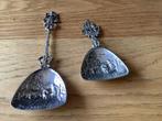 Antiek zilver suiker en theeschep terug naar de stal, Ophalen of Verzenden, Zilver