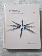 Statistics. A tool for social research, Boeken, Studieboeken en Cursussen, Ophalen of Verzenden, Gelezen, WO