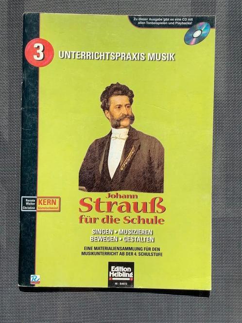 Johann Strauss - Lesideeën en meespeelstukken - incl. cd, Boeken, Muziek, Ophalen
