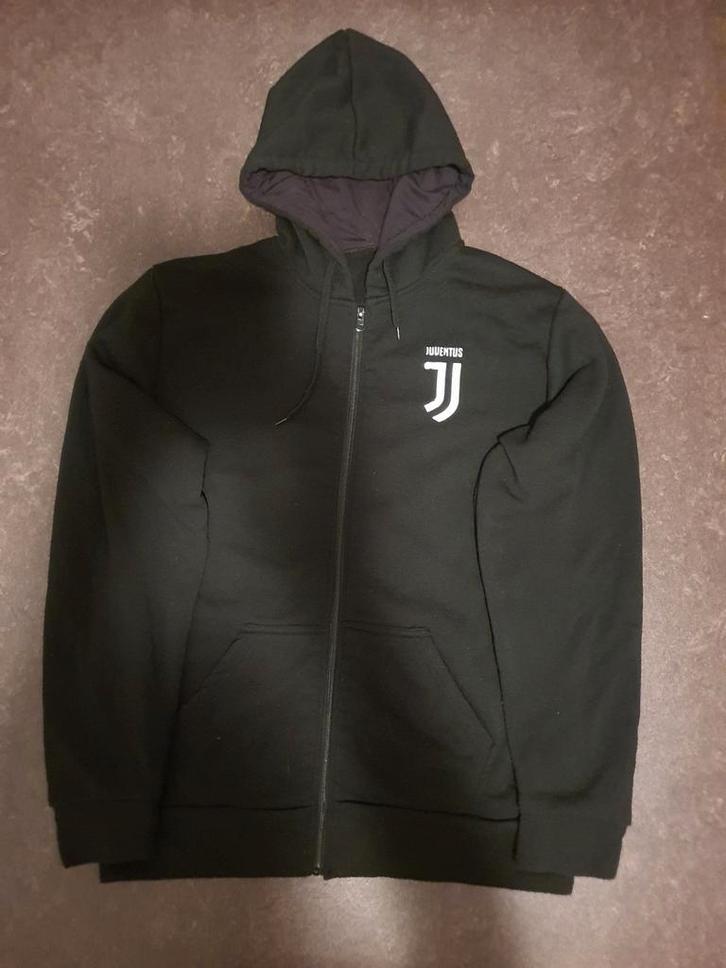 JUVENTUS vest maat XL, Kleding | Heren, Truien en Vesten, Zo goed als nieuw, Maat 56/58 (XL), Zwart, Ophalen of Verzenden