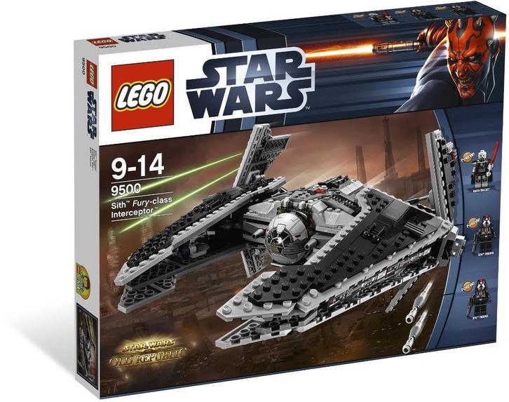 9500 - Star Wars: Sith Fury-class Interceptor, Kinderen en Baby's, Speelgoed | Duplo en Lego, Nieuw, Lego, Complete set, Verzenden