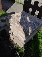 Terrastegels - Beton - Grind - 10m² of meer, Gebruikt, Ophalen of Verzenden, 10 m² of meer, Beton