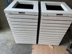Hillhout elan excellent bloembakken wit, Ophalen, Gebruikt, Minder dan 60 cm, Vierkant