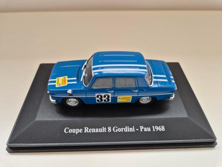 Renault 8 Coupé Gordini Pau Circuit 1968 Eligor, Hobby en Vrije tijd, Modelauto's | 1:43, Nieuw, Auto, Overige merken, Ophalen of Verzenden