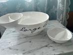 De "Large Bowl Small Appetite" schaal Rivièra Maison., Huis en Inrichting, Keuken | Servies, Ophalen of Verzenden, Overige stijlen
