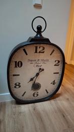 Grote Wandklok - 61x92cm, Ophalen of Verzenden, Gebruikt, Analoog, Wandklok