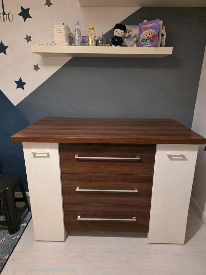 Complete 3-delige babykamer: mooi, kwalitatief en netjes, Kinderen en Baby's, Kinderkamer | Complete kinderkamers, Zo goed als nieuw