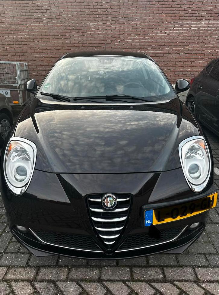 Alfa Romeo MiTo 1.4 16V 2011 Zwart, Auto's, Alfa Romeo, Particulier, MiTo, Benzine, C, Hatchback, Handgeschakeld, Geïmporteerd