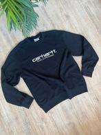 Carhartt WIP script sweater, Maat 52/54 (L), Zwart, Carhartt, Ophalen of Verzenden