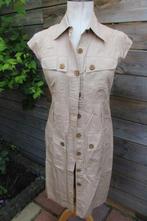 Doorknoopjurk camel Luisa Spagnoli mt 42 Vaste prijs, Kleding | Dames, Bruin, Maat 42/44 (L), Ophalen of Verzenden, Zo goed als nieuw