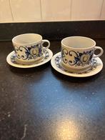 Villeroy & Boch Cadiz Theekop en Schotel XL (2), Gebruikt, Ophalen of Verzenden, Overige stijlen, Kop(pen) en/of Schotel(s)