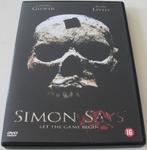 Dvd *** SIMON SAYS *** Let The Game Begin, Vanaf 16 jaar, Ophalen of Verzenden, Zo goed als nieuw, Overige genres
